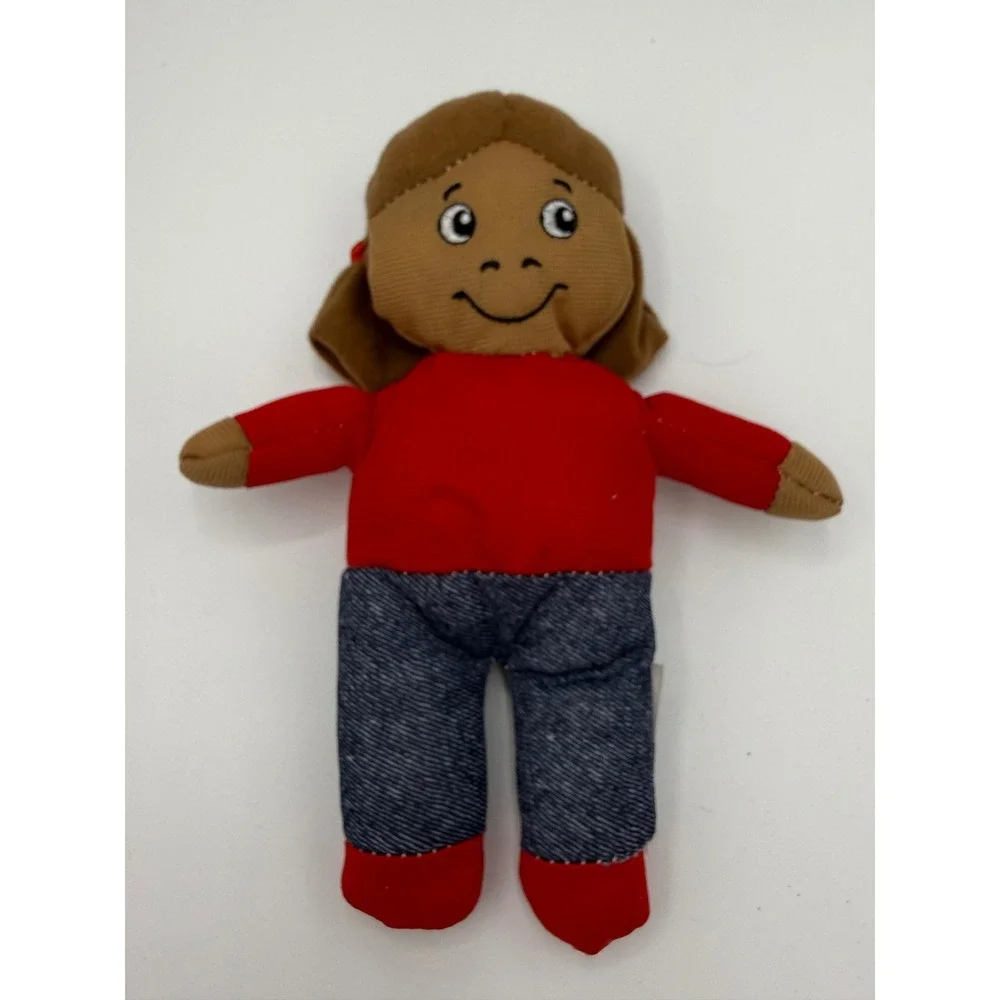 Lot of 3 Arthur PBS Kids Plush Toy Set Bean Bag Dolls